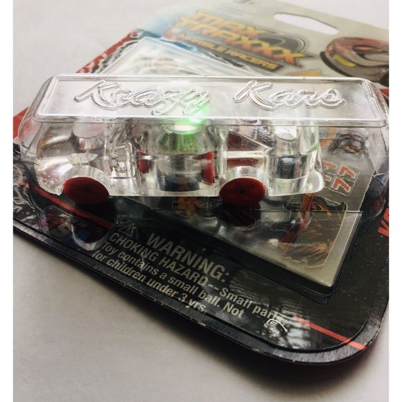 Max Traxx Marble Racers Red Wheels Krazy Kars Light-Up Action - Picture 7 of 9